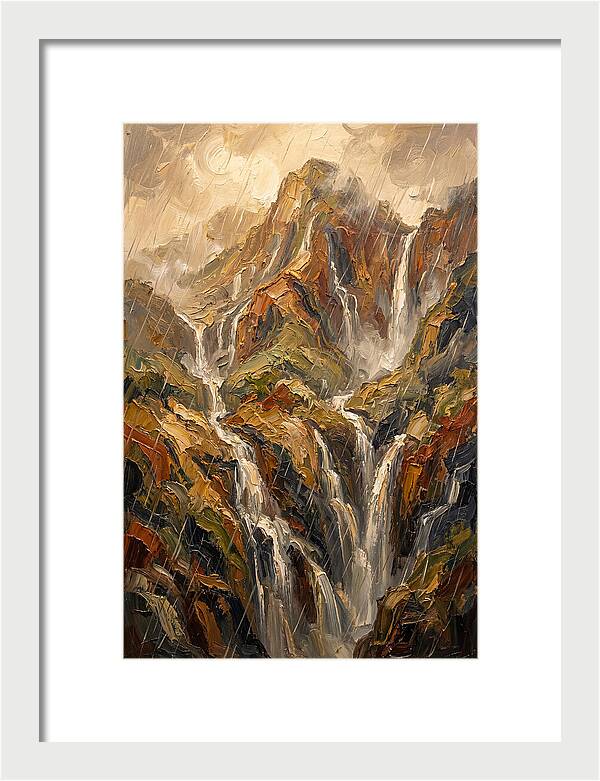 Rain Soaked Tropical Mountain