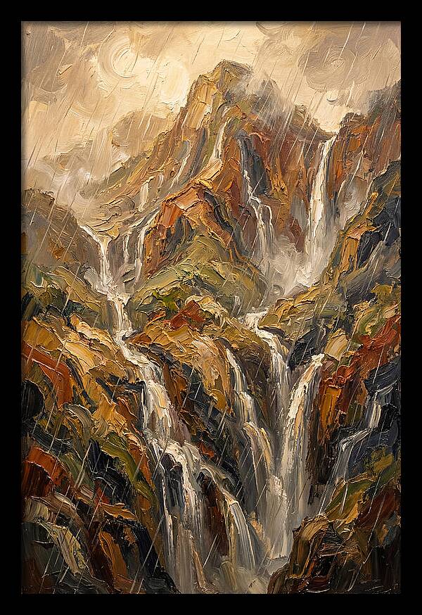 Rain Soaked Tropical Mountain