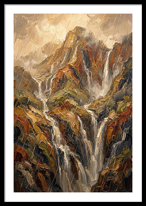Rain Soaked Tropical Mountain