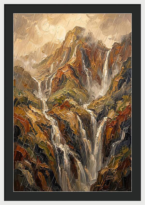 Rain Soaked Tropical Mountain