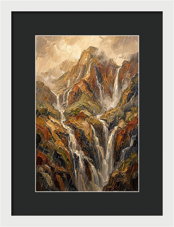 Rain Soaked Tropical Mountain