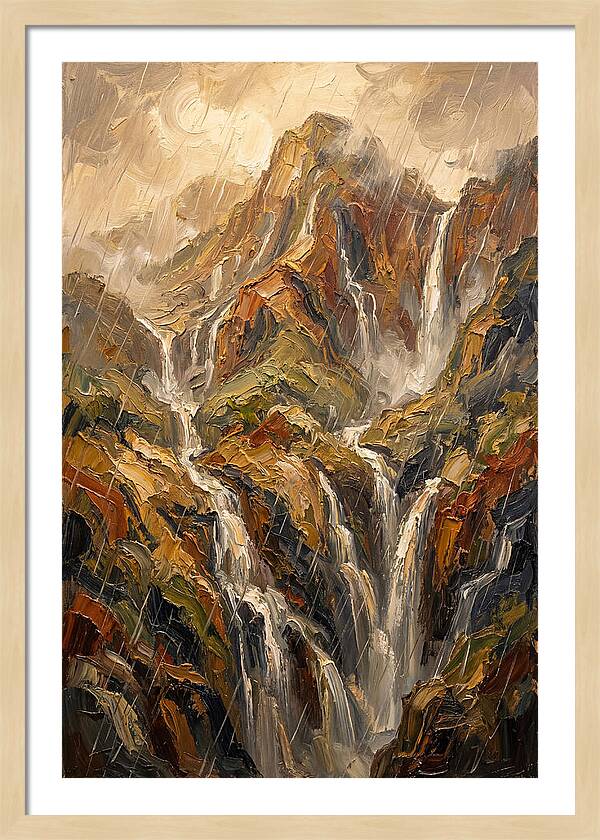 Rain Soaked Tropical Mountain