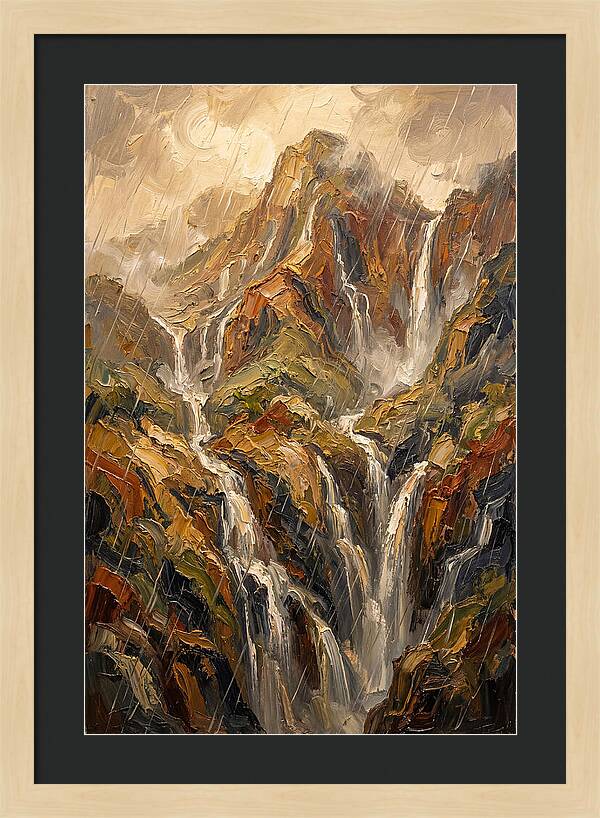 Rain Soaked Tropical Mountain