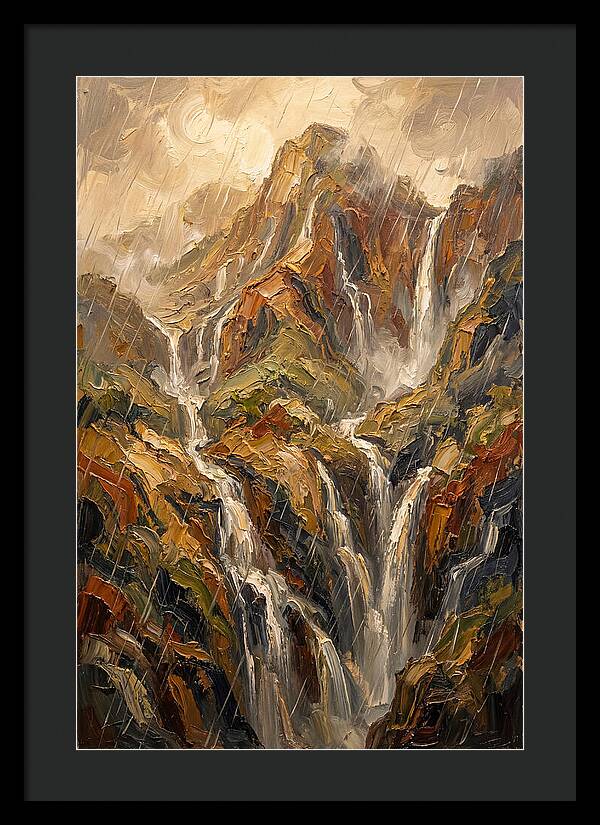Rain Soaked Tropical Mountain