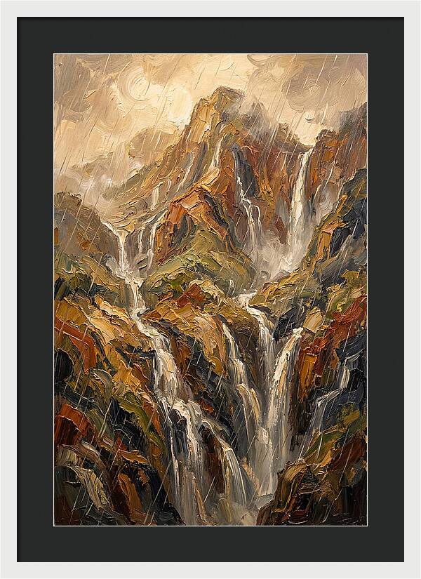 Rain Soaked Tropical Mountain