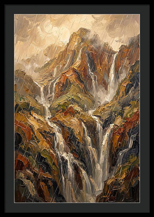 Rain Soaked Tropical Mountain