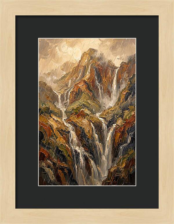 Rain Soaked Tropical Mountain