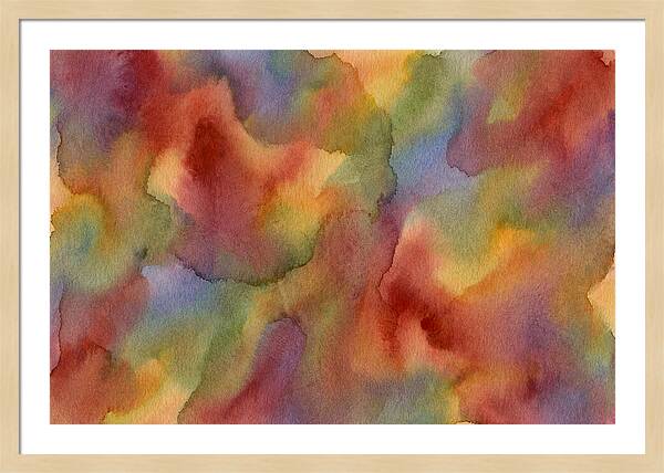Rainbow Heat Abstract