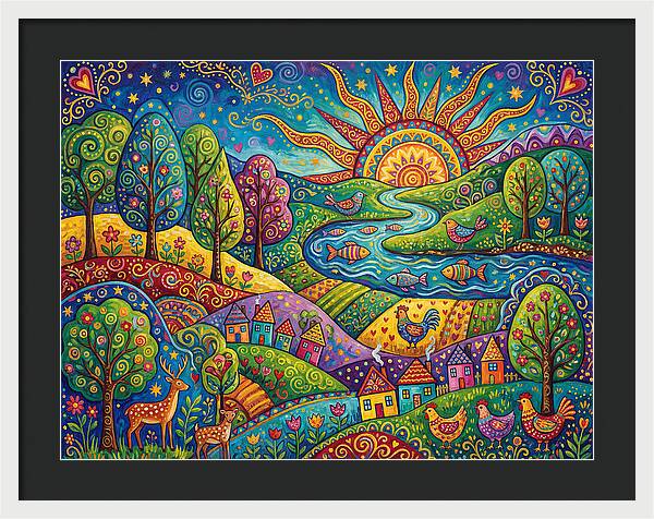 Rainbow Landscape Delight