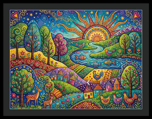 Rainbow Landscape Delight