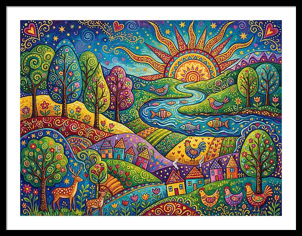 Rainbow Landscape Delight