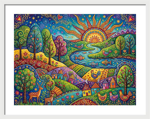Rainbow Landscape Delight