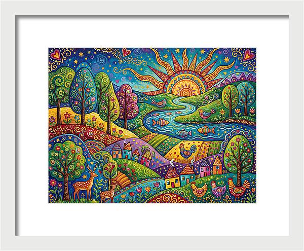 Rainbow Landscape Delight