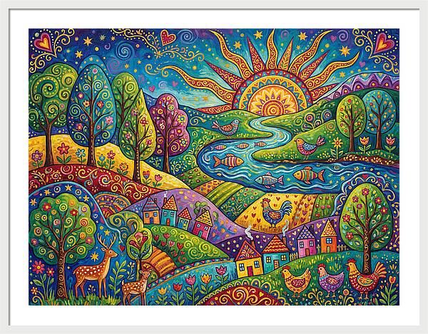 Rainbow Landscape Delight
