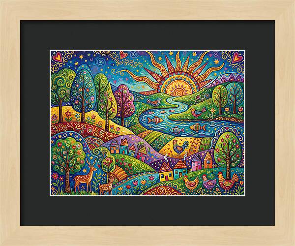 Rainbow Landscape Delight