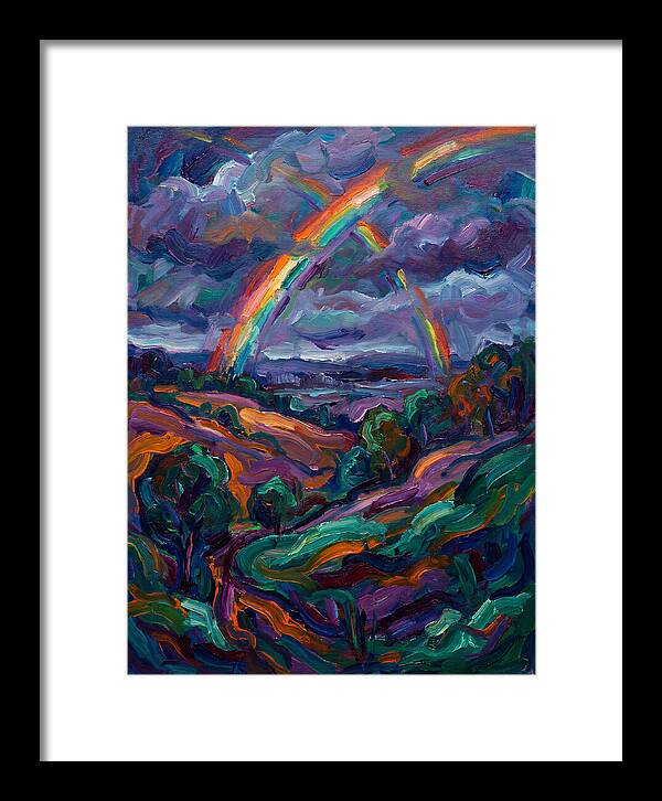 Rainbow Landscape Serenity