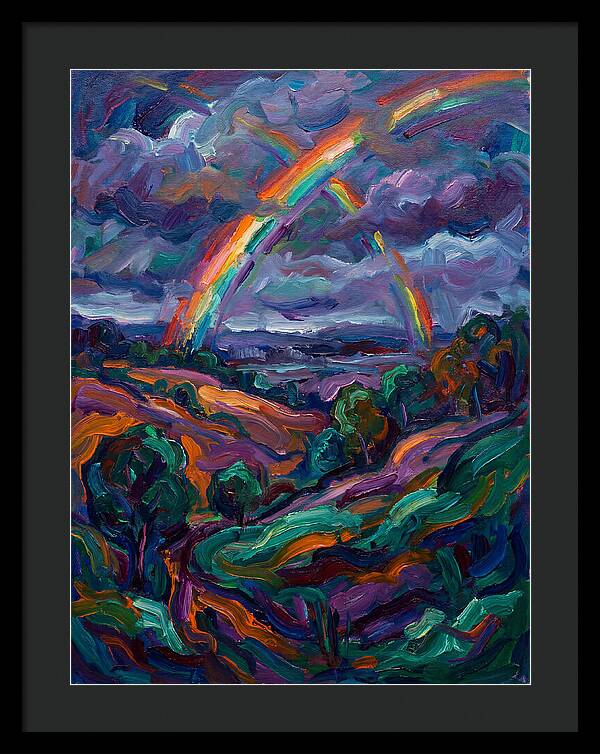 Rainbow Landscape Serenity