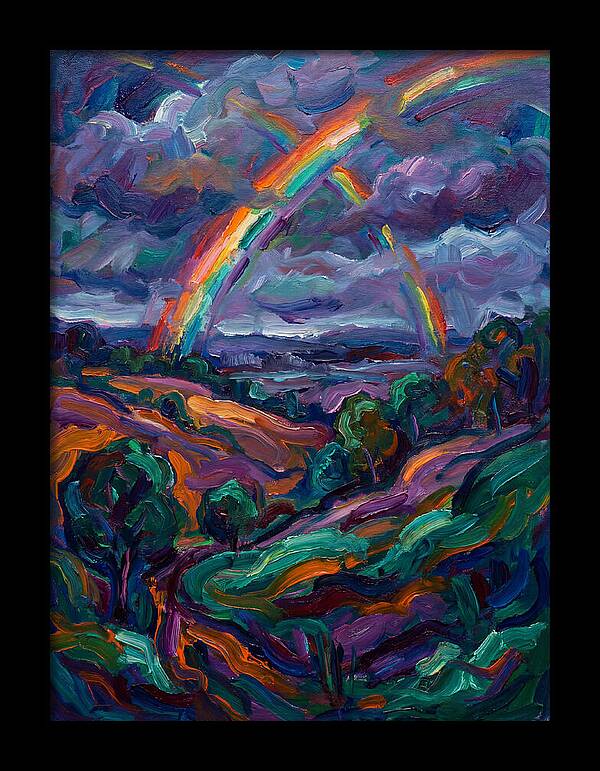 Rainbow Landscape Serenity