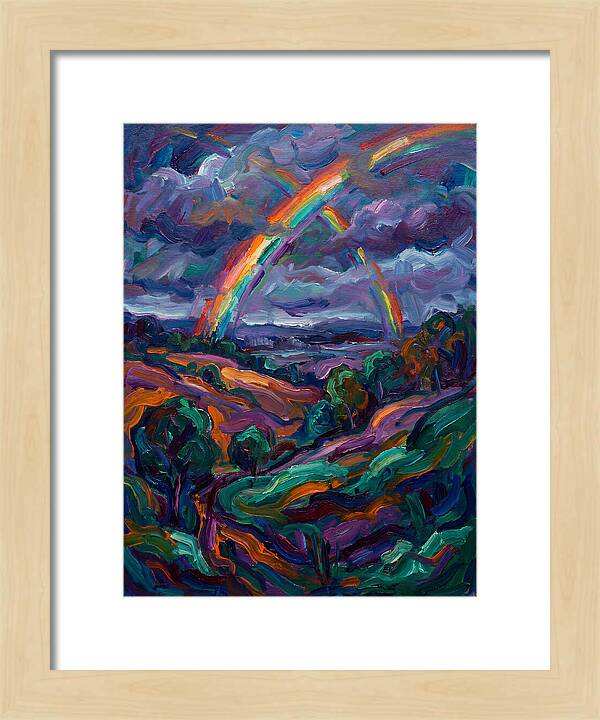 Rainbow Landscape Serenity