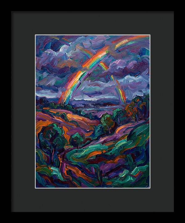 Rainbow Landscape Serenity