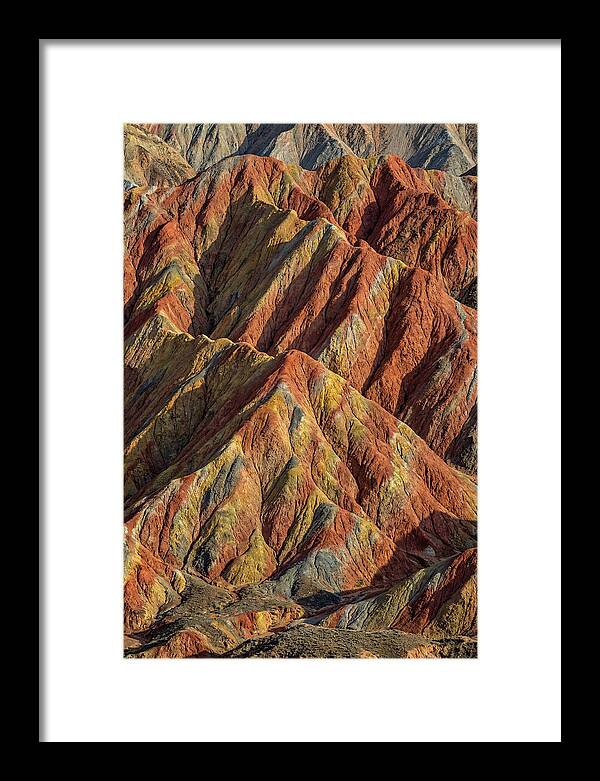 Rainbow Mountains Of Zhangye Danxia