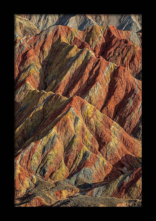 Rainbow Mountains Of Zhangye Danxia