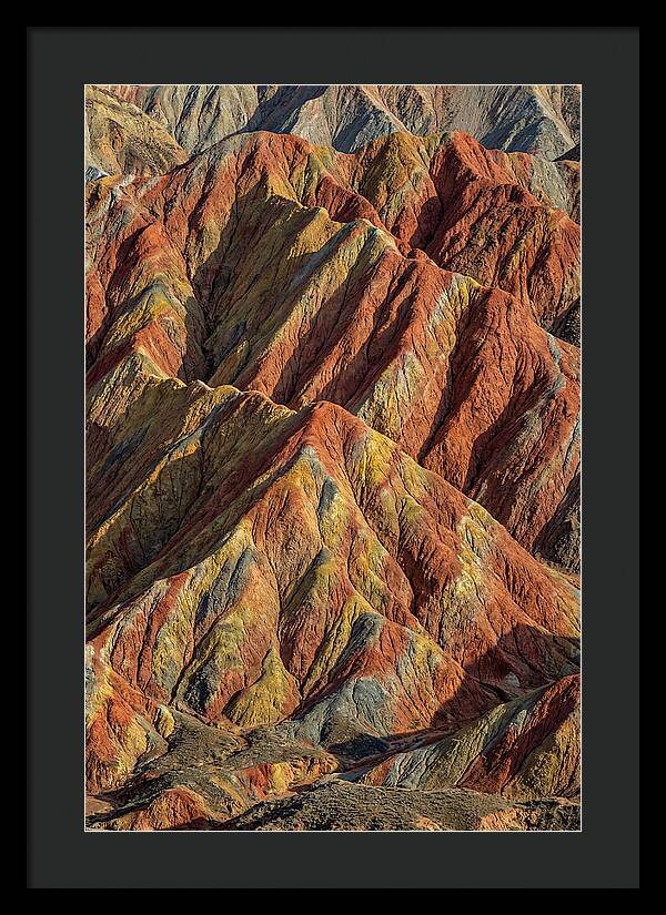 Rainbow Mountains Of Zhangye Danxia