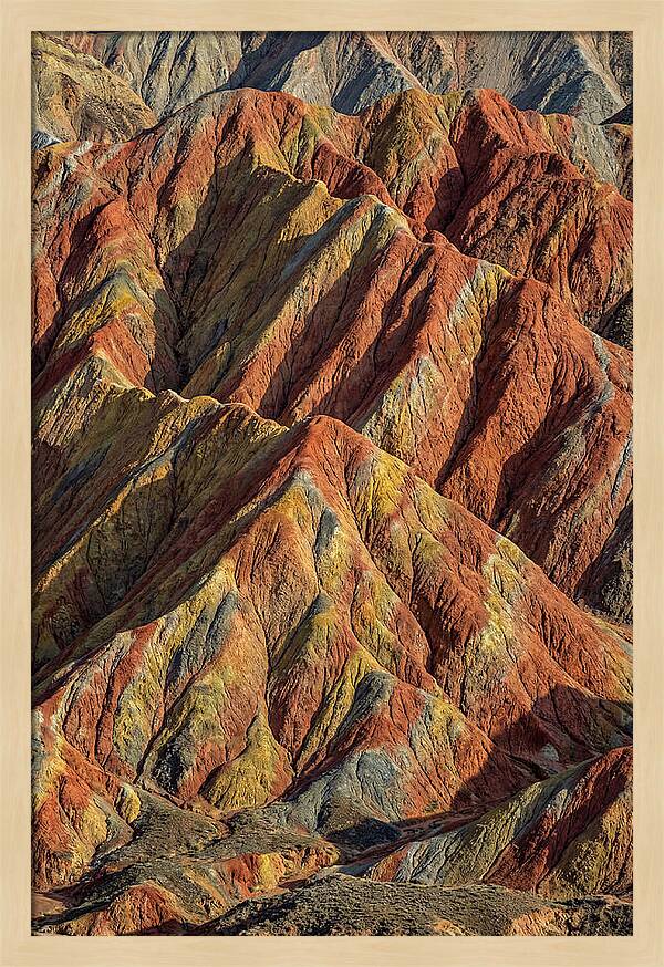 Rainbow Mountains Of Zhangye Danxia