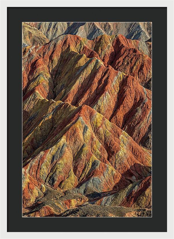 Rainbow Mountains Of Zhangye Danxia