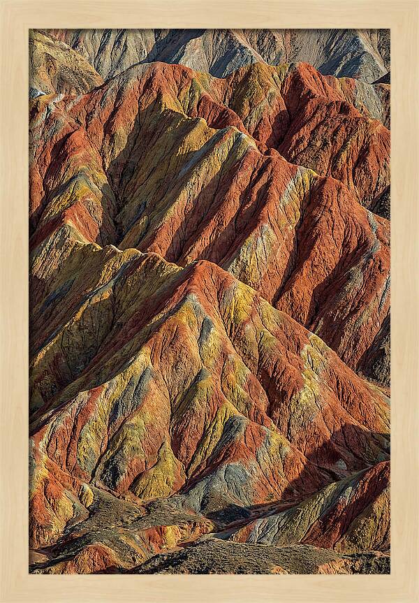 Rainbow Mountains Of Zhangye Danxia