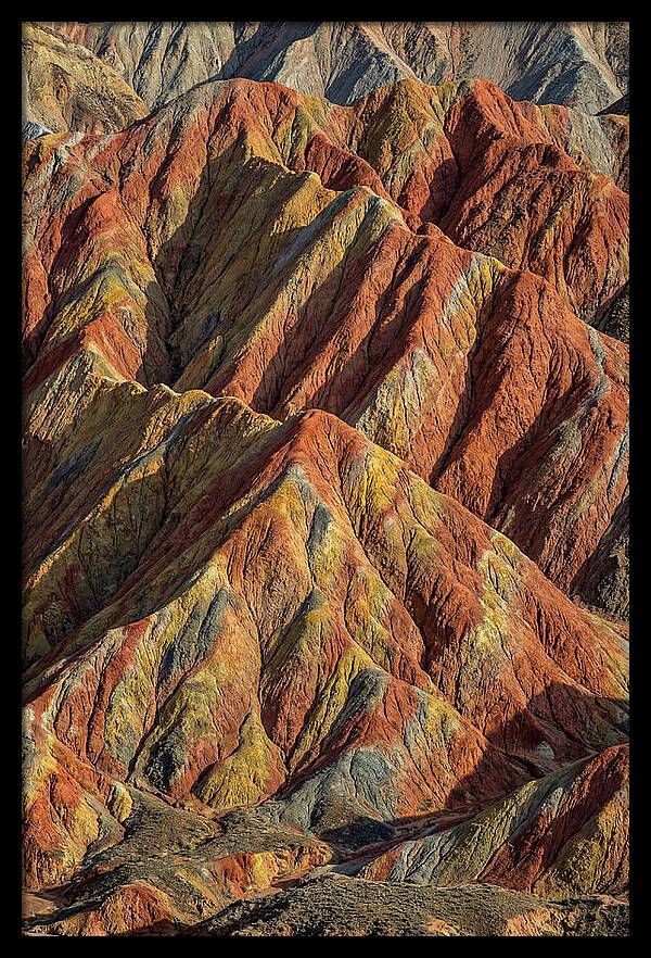 Rainbow Mountains Of Zhangye Danxia