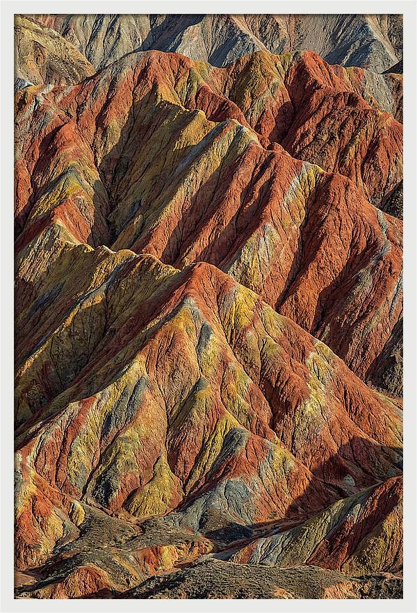 Rainbow Mountains Of Zhangye Danxia