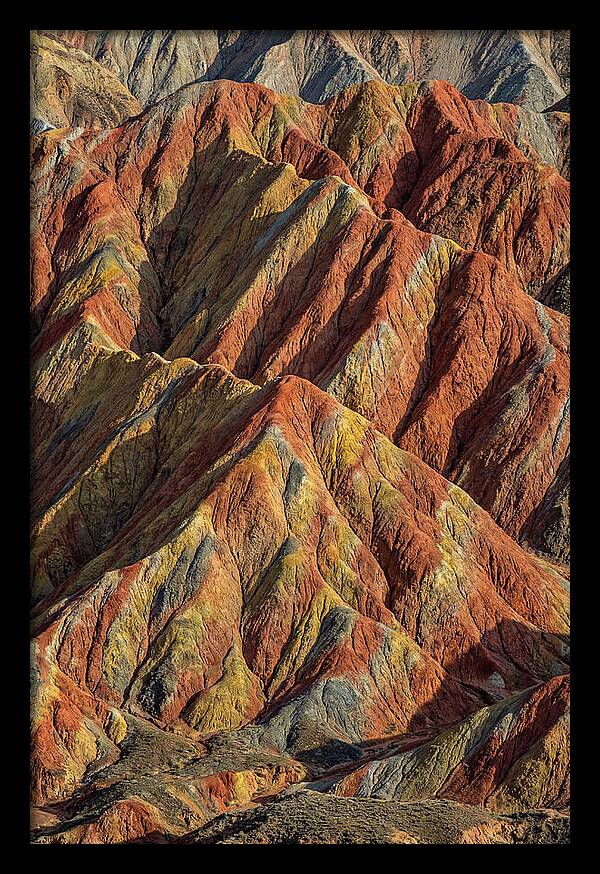Rainbow Mountains Of Zhangye Danxia