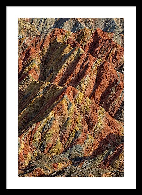 Rainbow Mountains Of Zhangye Danxia