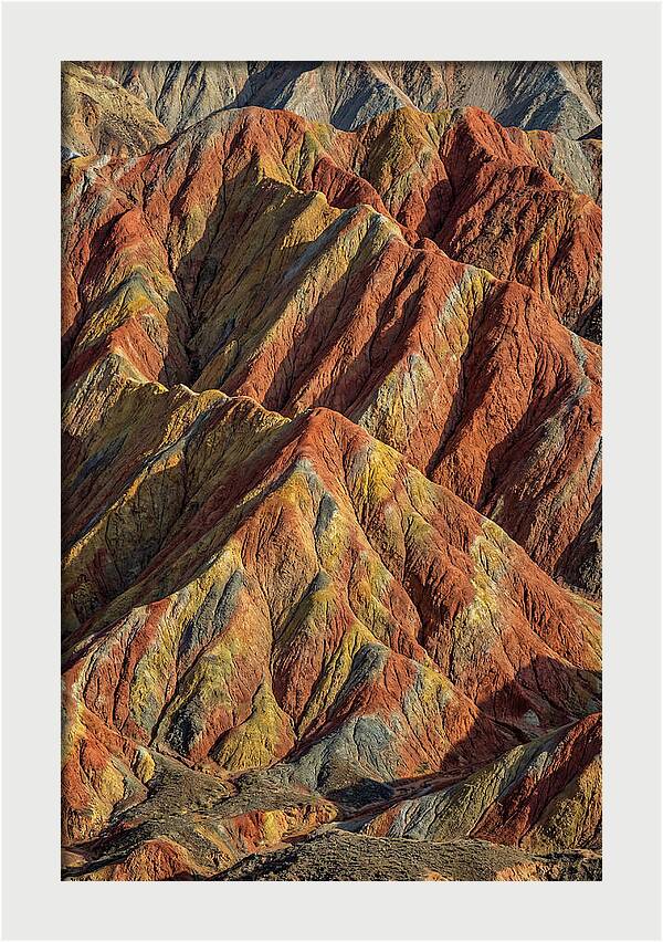 Rainbow Mountains Of Zhangye Danxia