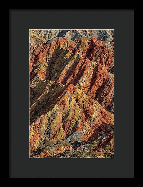 Rainbow Mountains Of Zhangye Danxia