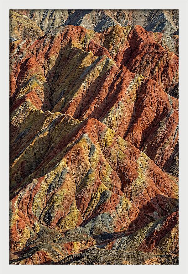 Rainbow Mountains Of Zhangye Danxia