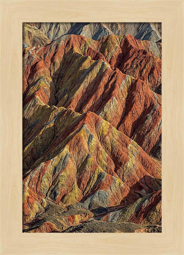 Rainbow Mountains Of Zhangye Danxia