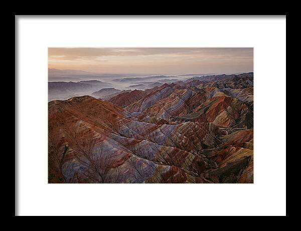 Rainbow Mountains Of Zhangye Danxia