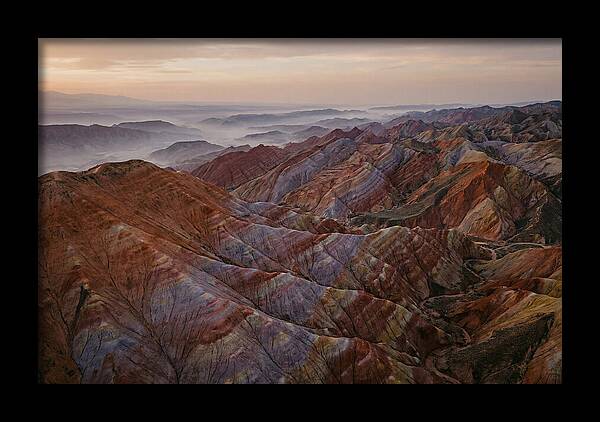 Rainbow Mountains Of Zhangye Danxia