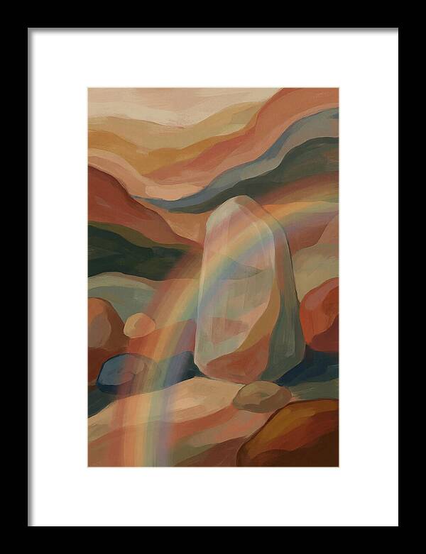 Rainbow Prism Refraction