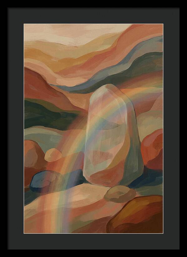 Rainbow Prism Refraction