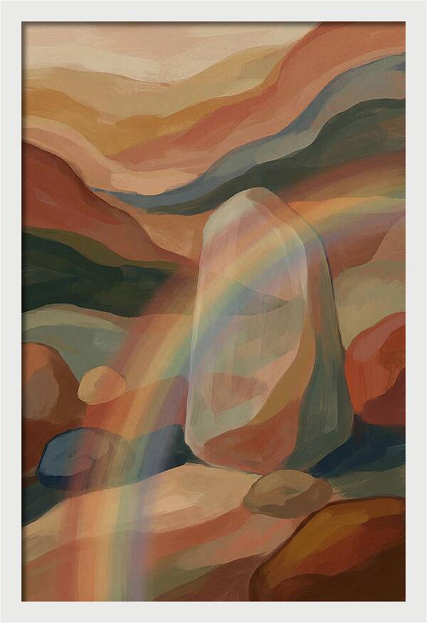 Rainbow Prism Refraction