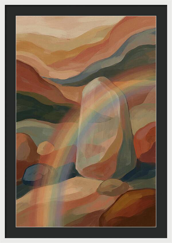 Rainbow Prism Refraction
