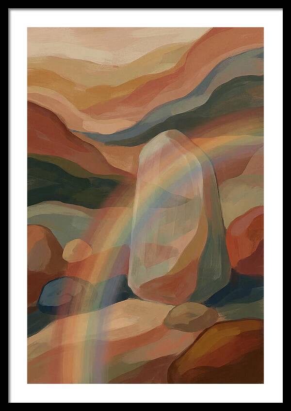 Rainbow Prism Refraction