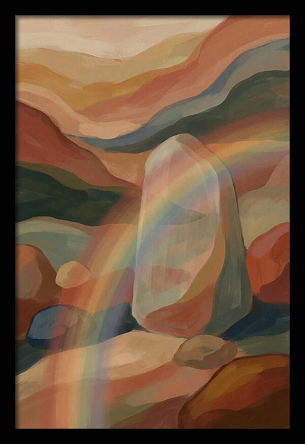 Rainbow Prism Refraction