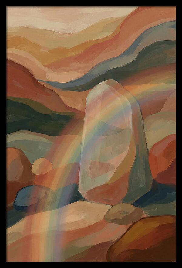 Rainbow Prism Refraction