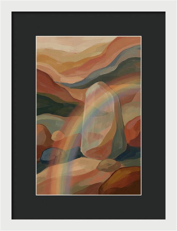 Rainbow Prism Refraction