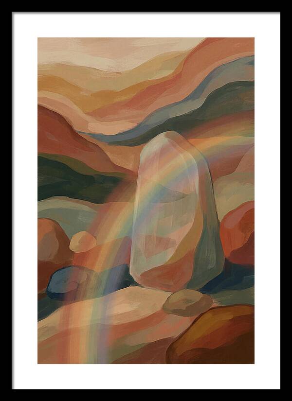 Rainbow Prism Refraction