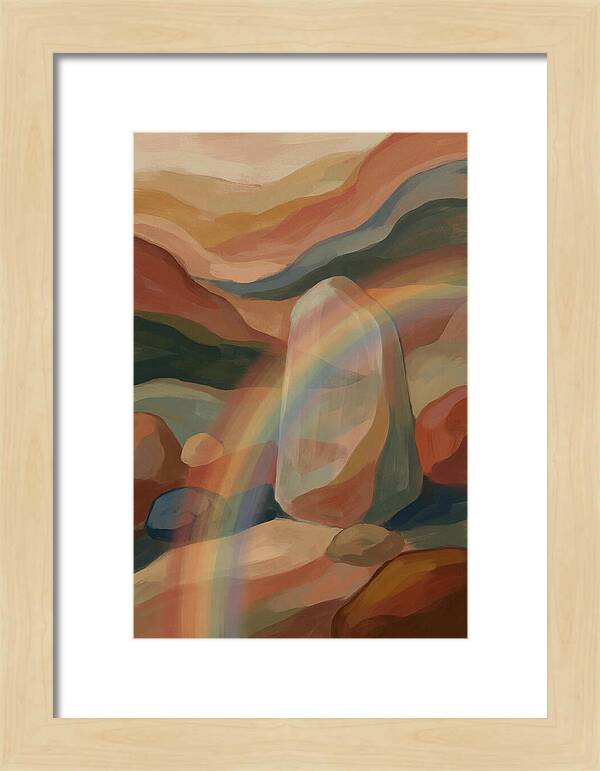 Rainbow Prism Refraction